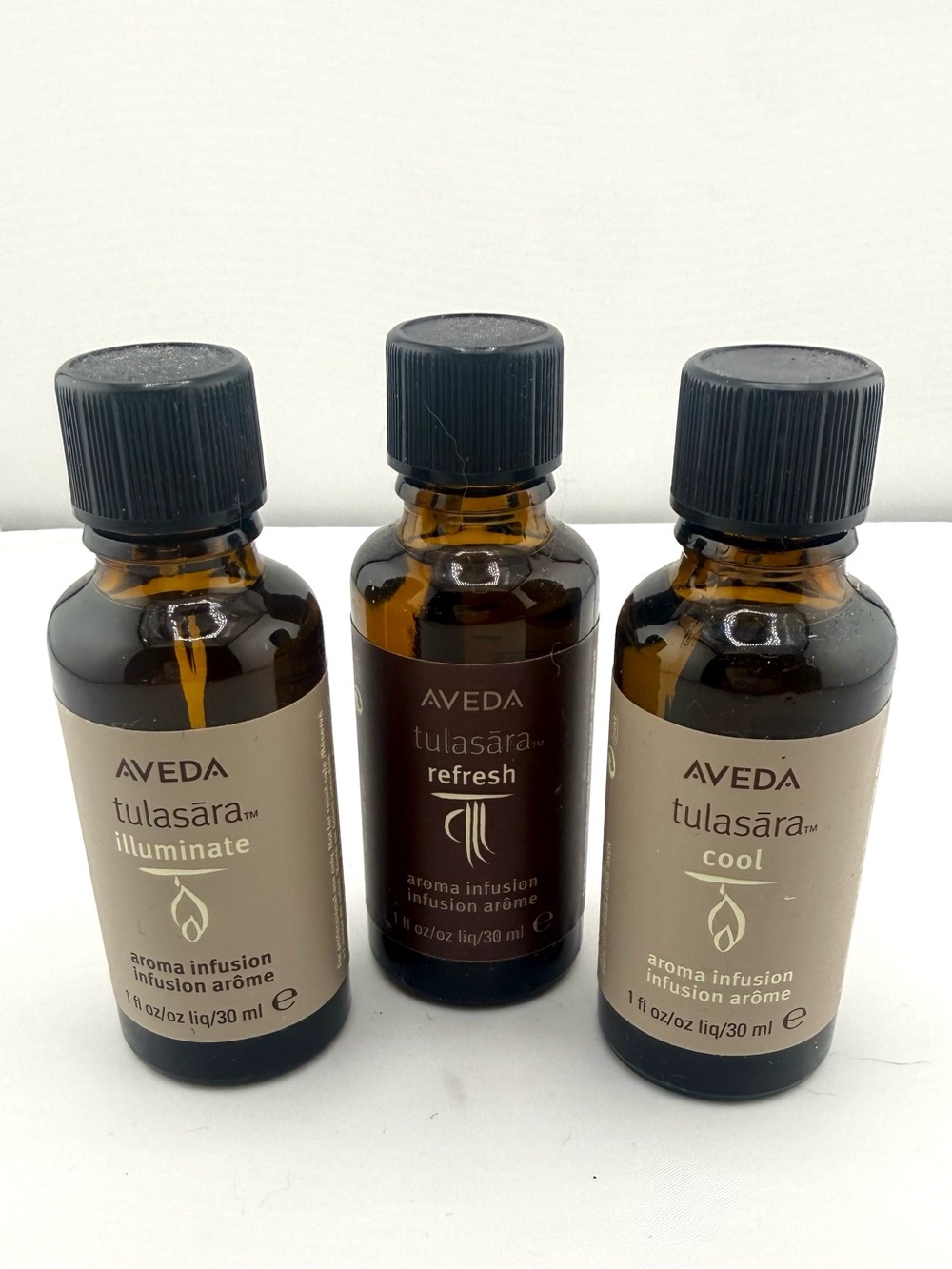 AVEDA Tulasāra Aroma Infusion Trio — professional illuminate refresh cool